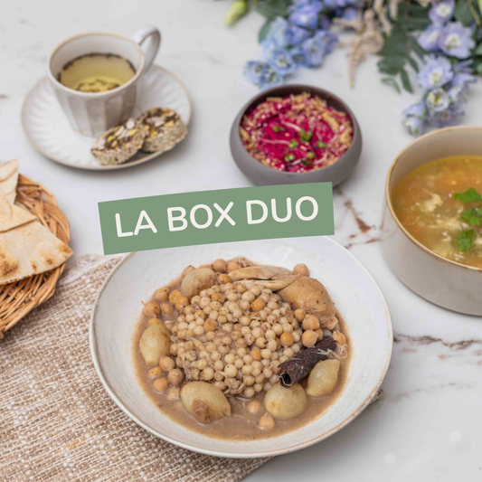 Box Duo Nafas – 3 jours de repas post-partum pour jeunes mamans et leur partenaire