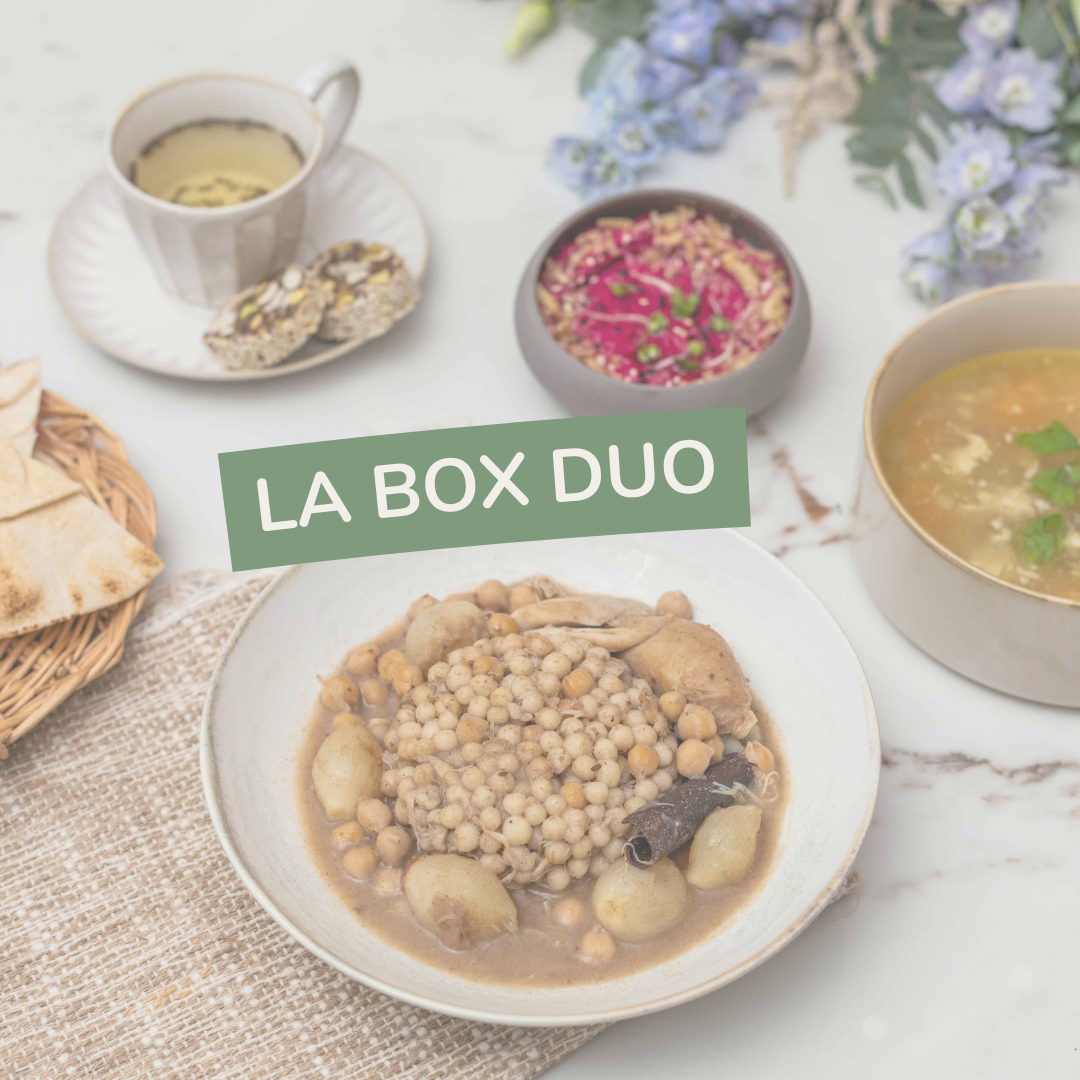 Box Duo Nafas – 3 jours de repas post-partum pour jeunes mamans et leur partenaire